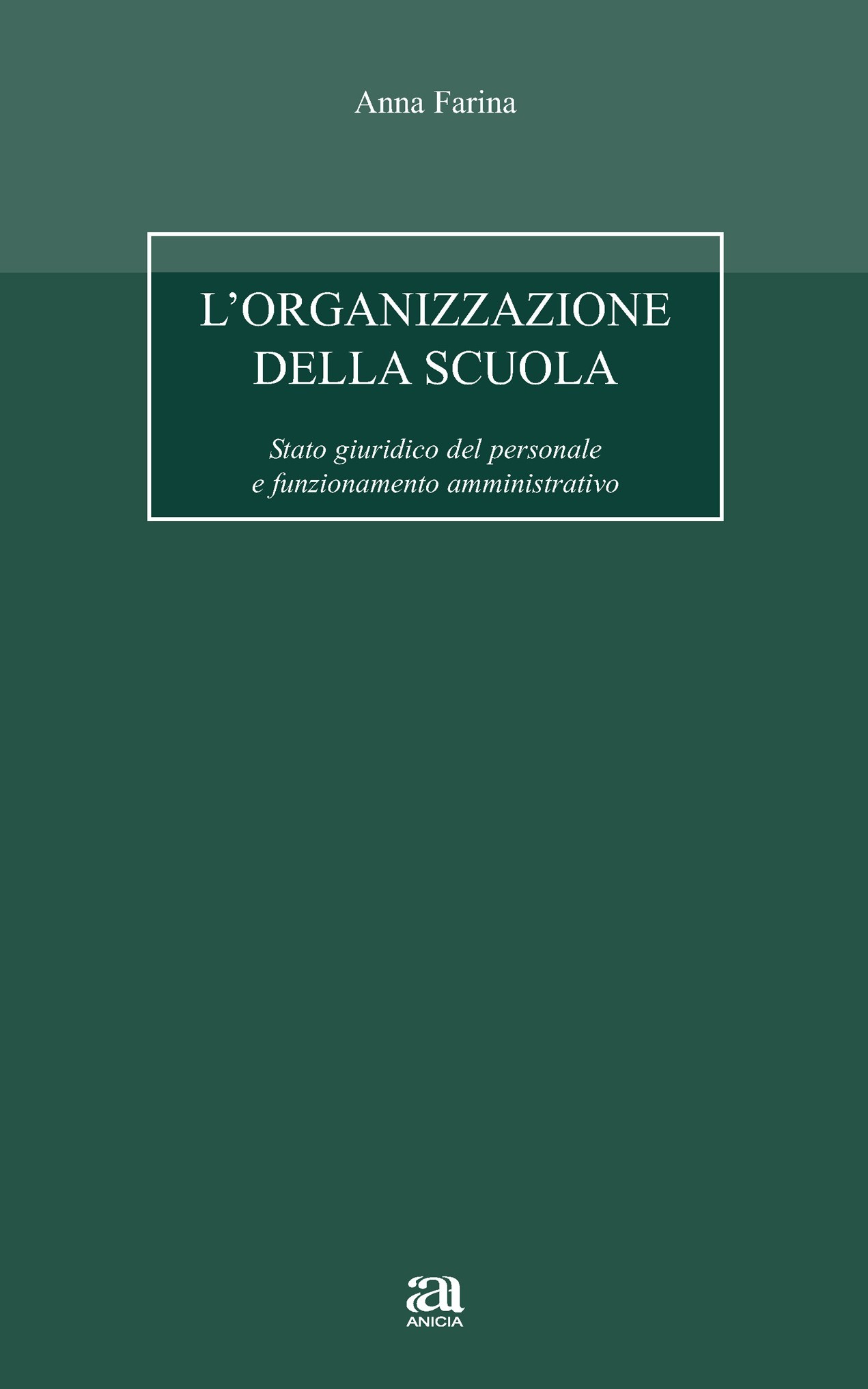 L’organizzazione della scuola