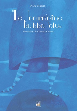 La bambina tutta blu