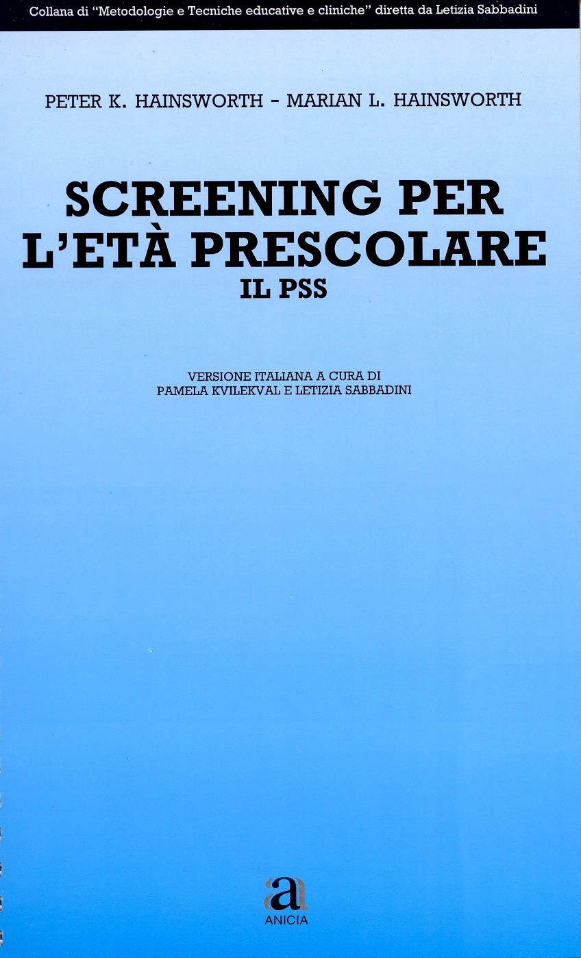 Screening per l’età prescolare. Il PSS