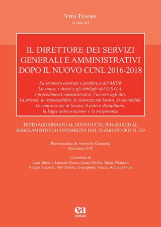 Il direttore dei servizi generali e amministrativi nel nuovo CCNL 2016-2018