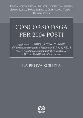 Concorso DSGA per 2004 posti