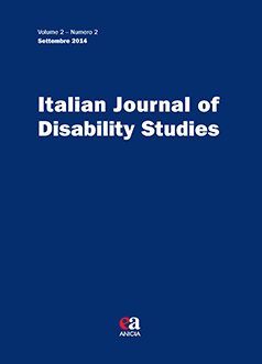 Italian Journal of Disability Studies